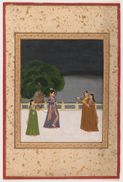 Miniaturmalerei von Indian School